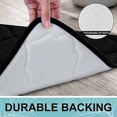 Memory Foam Bath Mat Super Water Absorption Machine Washable Bathroom Rug,Soft,Absorbent  Quick Dry Bathmat Floor Rugs