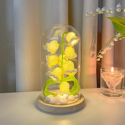 Lily of the Valley Night Light - Resin - Wood - Yahoo Shopping