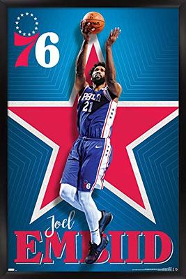 NBA 35.75'' x 24.25'' Framed Logo Poster