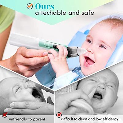 Nasal Aspirator for Baby by Love Noobs, Baby Nose Sucker, Snot & Booger  Sucker for Baby