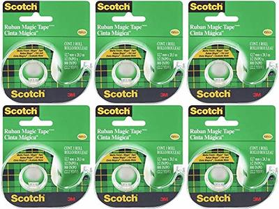 Scotch Magic Tape Matte Finish 3/4 x 600 Inch - 2 Count - Vons