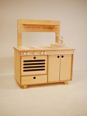 Montessori Wooden Play Kitchen