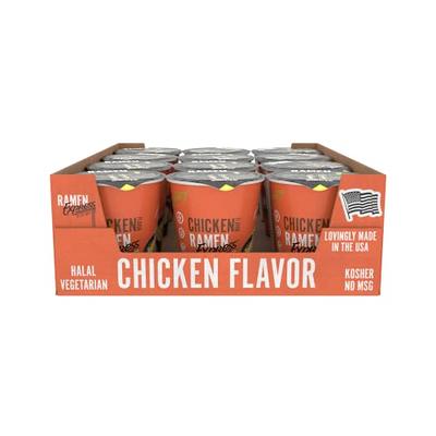 Ramen Express Chicken Flavor Ramen Noodles, Vegan, Halal, Kosher, 2.25 oz  Cup