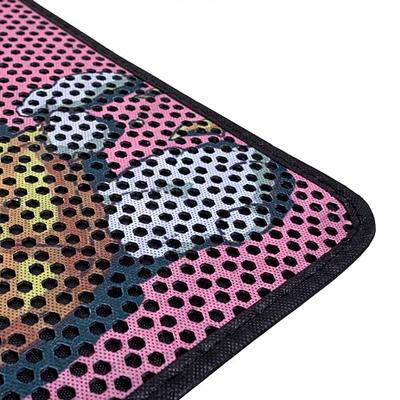 kaxionage Cat Litter Mat, 30 X 24 Kitty Litter Mat, Honeycomb Double  Layer Trapping Litter Mat Design,Waterproof Urine Proof Cat Mat,Easy Clean  Scatter Control (Black)