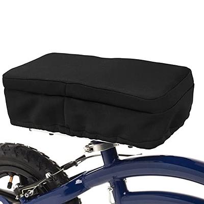 ISSYAUTO Knee Scooter Memory Foam - 3 Inch Thick Memory Foam Knee Pad and  Cover - Scooter Seat Cushion Fits Most Knee Walker Models,Black 