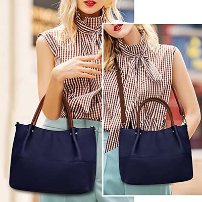 Women's Designer Blue Vegan Leather Bags