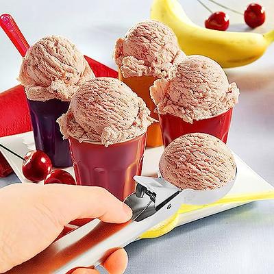 1PCS Stainless Steel Portion Scoop-Ice Cream Scoop -All-purpose Scoop For  Ice Cream, Frozen yogurt, Cookie dDough, meat balls