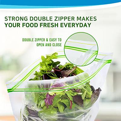 2pcs/pack Reusable Food Storage Bags In Size M/l For Fridge, Vegetables And  Fruits