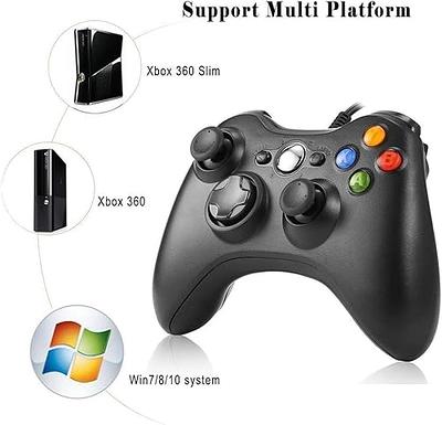 Wired Controller USB For PC for Xbox 360 / 360 Slim Windows 7 8 10 11  Gamepad XP