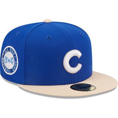 Chicago Cubs Pro Standard Logo Snapback Hat - White/Royal