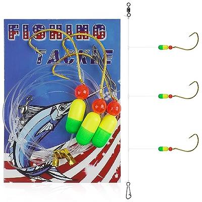 JSHANMEI Pompano Rig Making Kit Snell Foam Floats Saltwater Surf