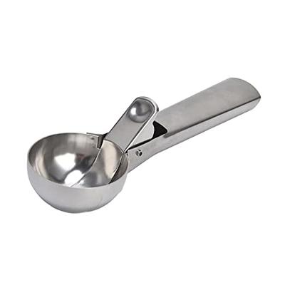 Ice Cream Scoop Stainless Steel Ice Cream Scooper With Trigger Ice Cream  Scoops, Perfect For Frozen Yogurt, Gelatos, Sundaes (medium Silver) (silver  S