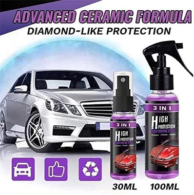  Multi-functional Coating Renewal Agent, Car Coating Agent  Spray, Coating Renewal Agent Spray, Car Coating Agent Ceramic 3 in 1, High  Protection 3 in 1 Spray, Waterless Wash, Nano Car Spray (3pcs) : Automotive