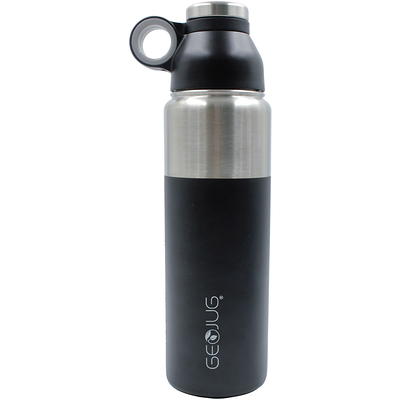 Aoibox 24 oz. Grayt Stainless Steel Insulated Water Bottle (Set of 1)