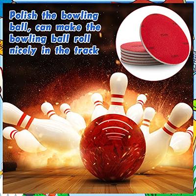 Innovative Red Handled Bowling Ball Sanding Tool