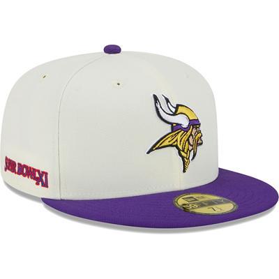 New Era / Men's Minnesota Vikings Distinct 39Thirty Grey Stretch Fit Hat