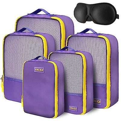 5Pcs Set Waterproof Travel Storage Bags Clothes Packing Carrying Bag Luggage  Organizer Storage Bag