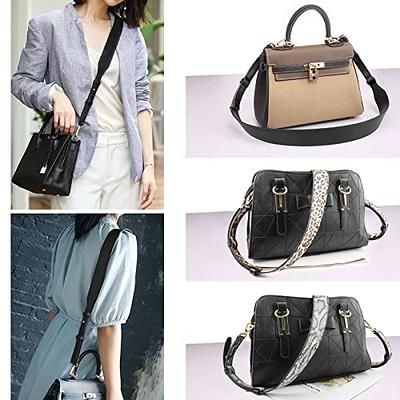 Buy Allzedream Genuine Leather Purse Strap Replacement Crossbody Handbag  Long Adjustable (Black) at