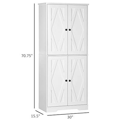 Yaheetech Kitchen Pantry Storage Cabinet, 41 Pantry Cabinets with