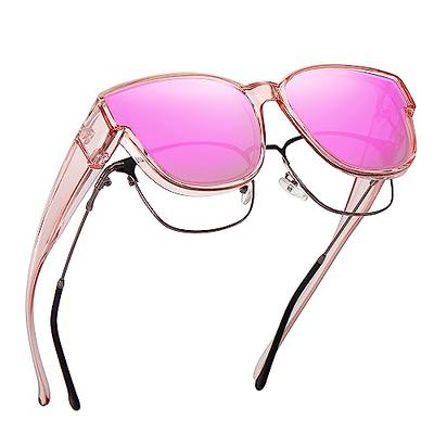  GEGURI Fit Over Glasses Sunglasses for Women Men