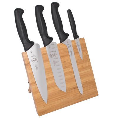 Mercer Culinary M12610 7 Piece Carving Knife Set, Black
