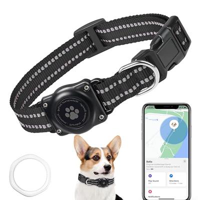 Tractive GPS Pet Tracker for Dogs - Waterproof, GPS Location & Smart  Activity Tracker, Unlimited Range, Works with Any Collar (White with US  Flag