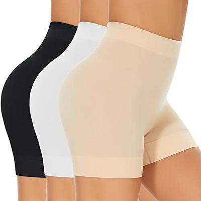 BESTENA 3 Pack Seamless Smooth Boyshorts Panties Slip Shorts for Under  Dress Slimming Anti Chafing Shorts(Large) - Yahoo Shopping
