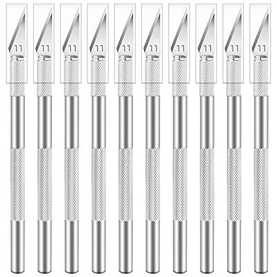 Jetmore 10 Pack Exacto Knife, Stainless Steel Exacto Knife Set