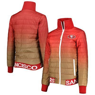 Men's Cutter & Buck Black San Francisco 49ers Mission Ridge Repreve Full-Zip Puffer Jacket