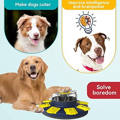 2 Levels Dog Puzzle Toys, Slow Feeder Dog Bowls for Small/Medium/Large  Dogs, Interactive Dog Toys for Boredom, IQ Training & Mental Stimulation  for