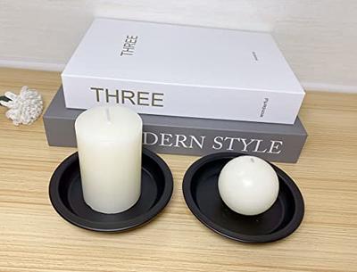 MTLEE 6 Pcs Ribbed Pillar Candles 2x4'' Sage and Salt Scented Candle  Minimalist Decorative Candles Column Modern Soy Wax Home Decor Aesthetic  House Warming Room Decor for Bedroom Wedding (White) - Yahoo Shopping