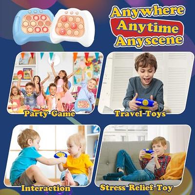 Fast Push Game, Fidget Toys for Adults Kids Handheld Games, Push Bubbles  Autism Relief Parties Electronic Pop up Game