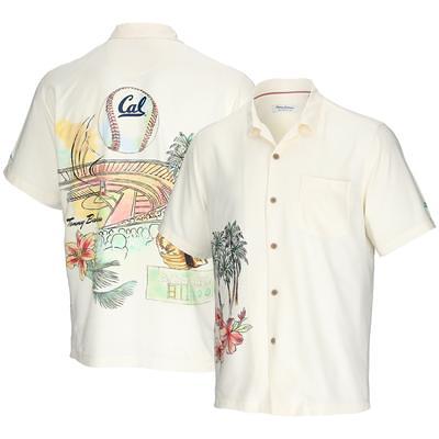 New York Giants Tommy Bahama La Playa Luau Button-Up Camp Shirt