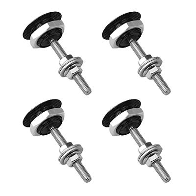 Stichting Nidos  20pcs Black M6 Bolts Car Engine Bumper Fender