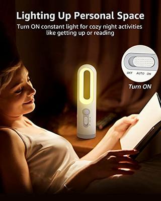 LifeImpree Rechargeable Motion Sensor Night Light 2-in-1 Portable LED Night  Light Flashlight with Dusk to Dawn Sensor for Bedroom, Bathroom, Baby  Nursery, Toilet, Reading, Camping(Warm White, 1 Pack) - Yahoo Shopping