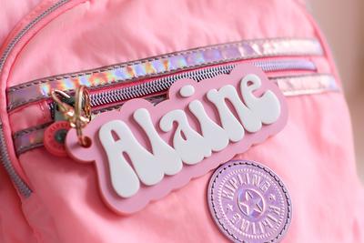 Personalized Name Tag for Phone Custom Your Logo Brand Tag for Bags Key  Chain Teacher Gift Custom Key Ring Backpack Zipper Pulls - AliExpress