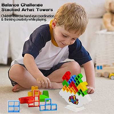  ALKISTA 32 Pcs Tetra Tower Balance Stacking Blocks