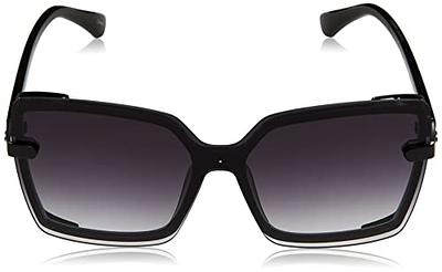 Circus by Sam Edelman Women's Plastic Rectangular Shield Sunglasses