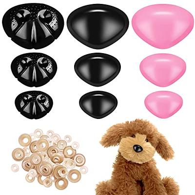 100x Safety Eyes with Colorful Glitter Washer, Safety Eyes for Stuffed  Animals Dolls(16mm)