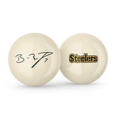 Imperial Lamar Jackson White Baltimore Ravens Player Signature & Team Cue  Ball