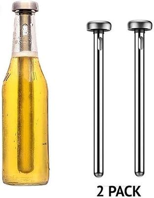 poevic Beer Chiller Sticks for Bottles with Bottle Opener, 2 Pc. Set,  Reusable Freezer Safe Chilling Rods, BPA Free Stainless Steel, Chill Drinks  Fast, Unique Birthday, for Dad, Boyfriend - Yahoo Shopping