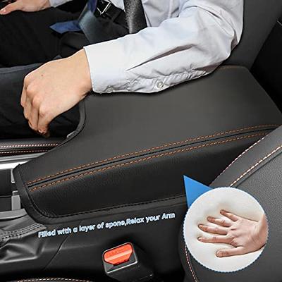 INTGET Car Center Console Armrest Cover for Subaru Crosstrek Accessories  2018 2019 2020 2021 2022 2023 Impreza 2017-2023 Leather Arm Rest Box Lid  Middle Console Cover Seat Protector(Orange Stitches) - Yahoo Shopping