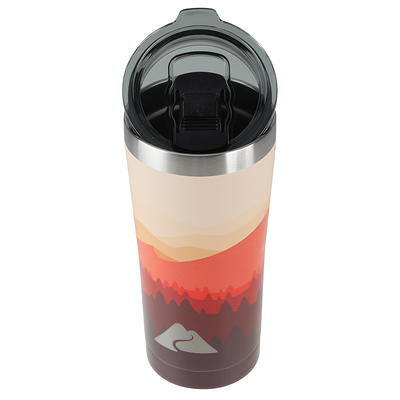 Ozark Trail 22 oz Vacuum Insulated Stainless Steel Tumbler-Mountain Print -  Yahoo Shopping