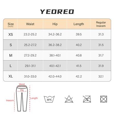 YEOREO Flare Leggings for Women Lynnie Bell Bottom Yoga Pants High Waisted  Tummy Control Bootcut Workout Leggings