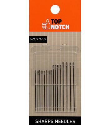 Large Eye Sharp Stitching Needles for Needlework 1.75-2.5 inches