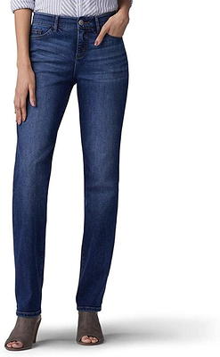 Lee Women's Relaxed Fit Straight-Leg Jean