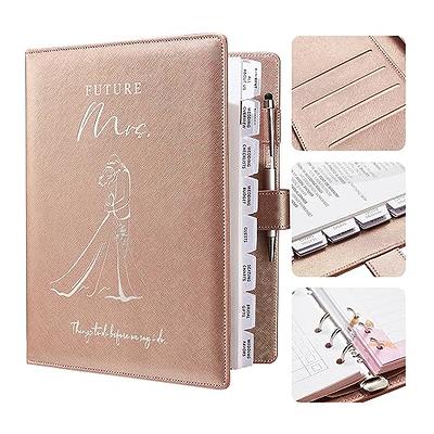 Wedding Planner Book & Organizer - The Complete Planner, Pink Faux