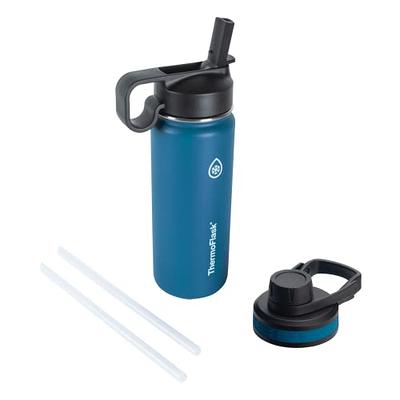 HYDRAPEAK Active Flow 32 oz. Navy Triple Insulated Stainless Steel Water  Bottle with Straw Lid HP-Flow-32-Navy - The Home Depot