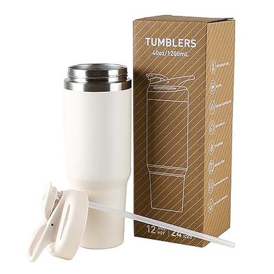 REDUCE 40 oz Mug Tumbler - Vacuum Insulated Stainless Steel with Sand
