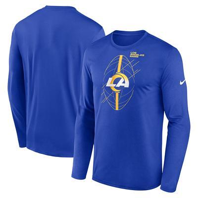 Men's Nike Royal Los Angeles Dodgers Authentic Collection Logo Performance Long Sleeve T-Shirt Size: Medium